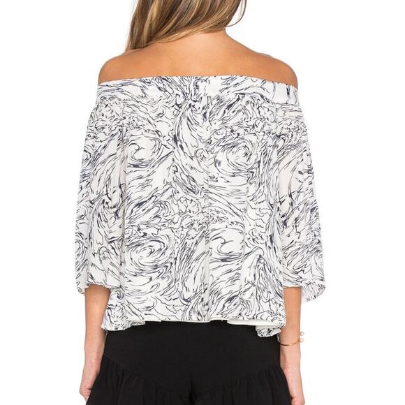 Elizabeth & James Silk Wind Derek Top - Picture 2 of 8